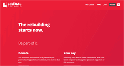 Desktop Screenshot of ontarioliberal.ca